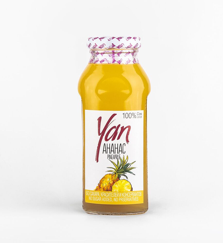 Juice "Yan" 250ml Pineapple
