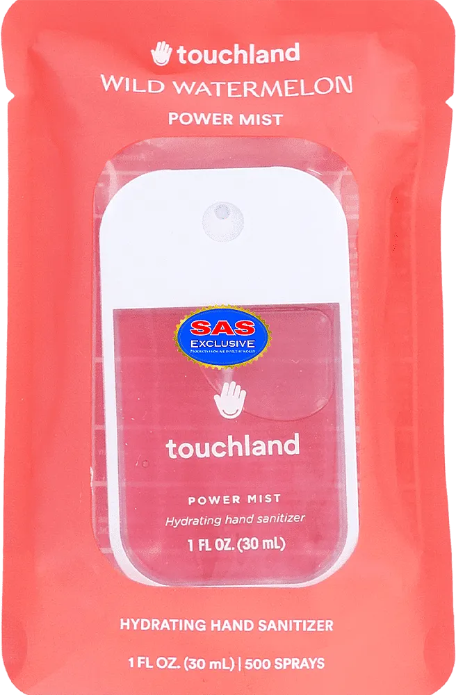 Ձեռքերի ախտահանիչ «Touchland Wild Watermelon» 30մլ
