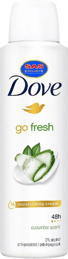 Antiperspirant-deodorant "Dove Go Fresh" 150ml