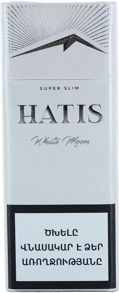 Cigarettes "Hatis White Moon Super Slim"
