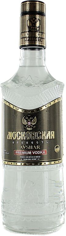 Vodka "Avshar Moskovskaya" 0.7l