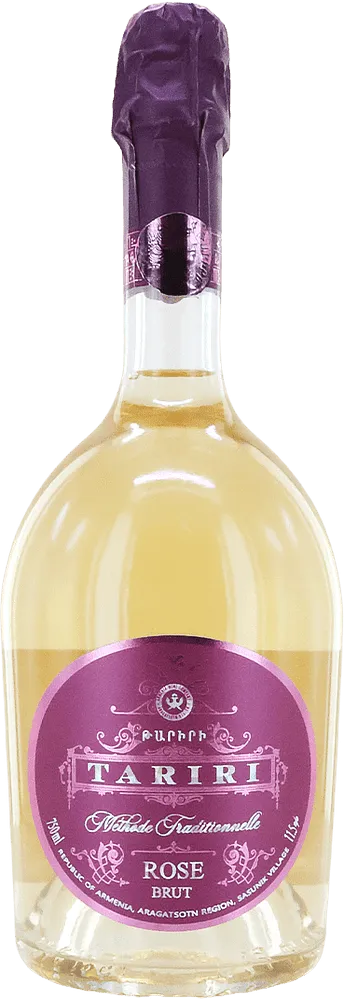 Sparkling wine "Tariri Rose Brut" 0.75l