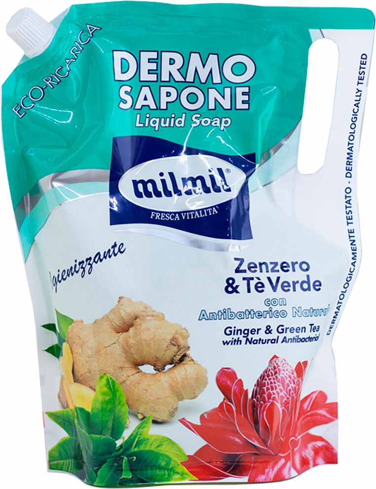 Antibacterial liquid soap "MilMil" 900ml
