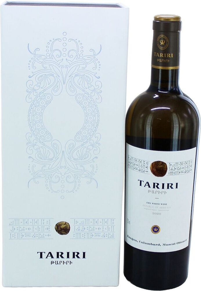 Вино белое "Тарири" 0.75л 
