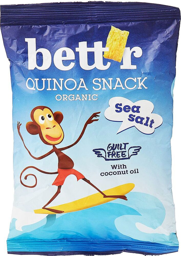 Quinoa snacks "Bett'r Organic" 50g