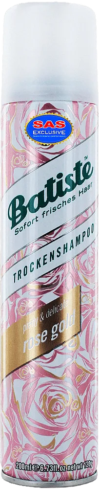 Dry shampoo "Batiste Rose Gold" 200ml
