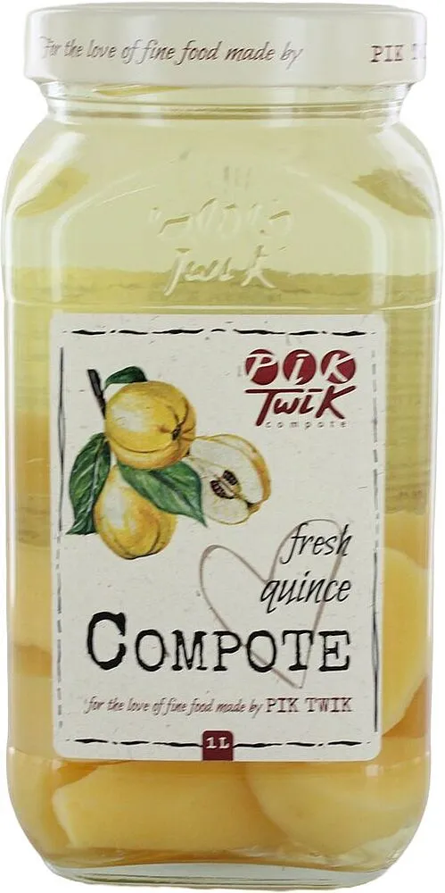 Quince compote "Pik Twik" 1l 
