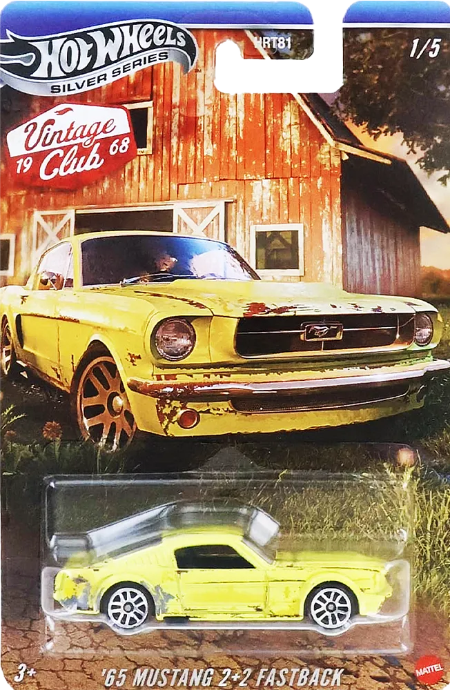 Toy-car 'Hot Wheels '65 Mustang 2+2 fastback"