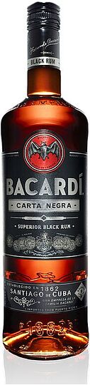 Ռոմ «Bacardi Carta Negra» 0.75լ 