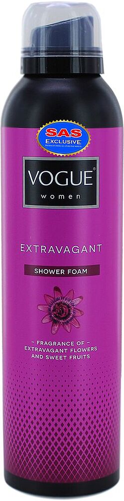 Shower foam "Vogue Extravagant" 200ml