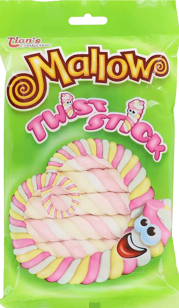 Marshmallow "Tian’s Mallow Twist Stick" 100g
