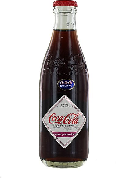 Освежающий газированный напиток "Coca Cola Specialty" 250мл Еежевика и можжевельник