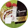Curd dessert with piastachio & raspberry flavor "Danissimo" 110g