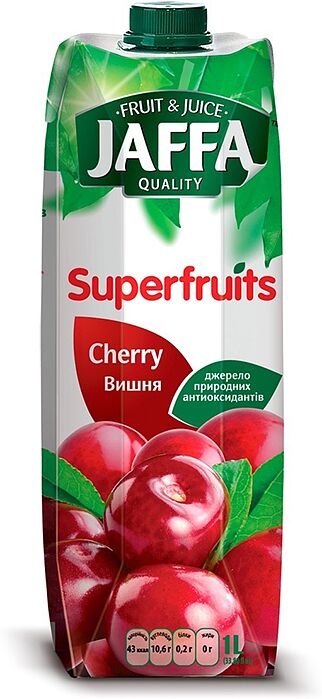 Juice "Jaffa" 1l Cherry & chokeberry