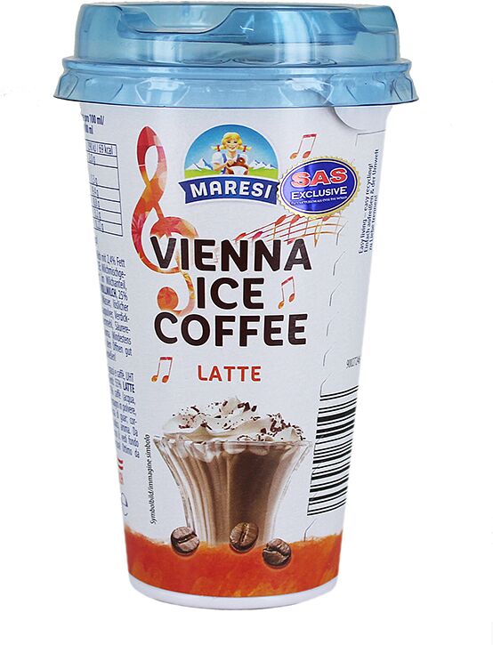 Кофе холодный "Maresi Vienna Latte" 230мл