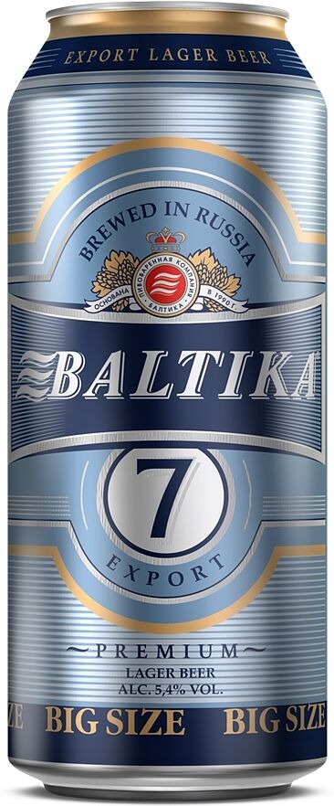 Пиво ''Балтика №7'' 0.9л