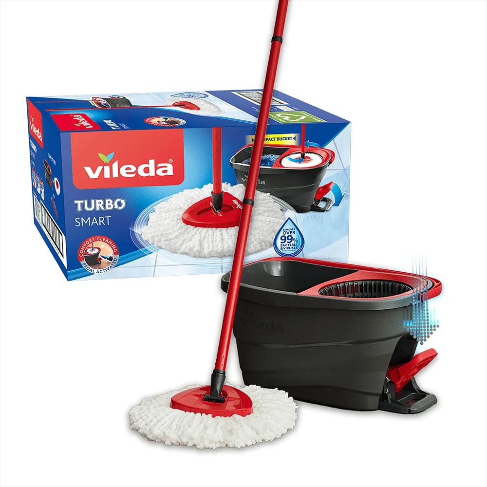 Floor cleaner and bucket "Vileda Turbo Smart"