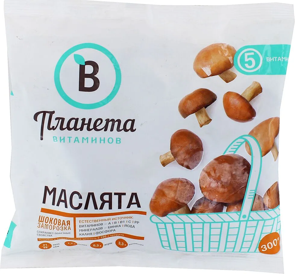 Frozen mushrooms "Planeta Vitaminov" 300g

