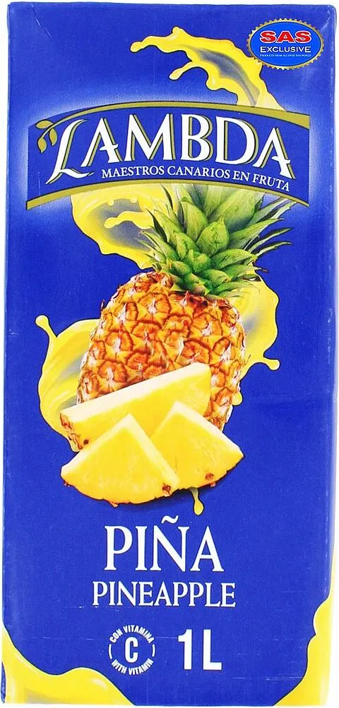 Pineapple juice "Lambda" 1l 
