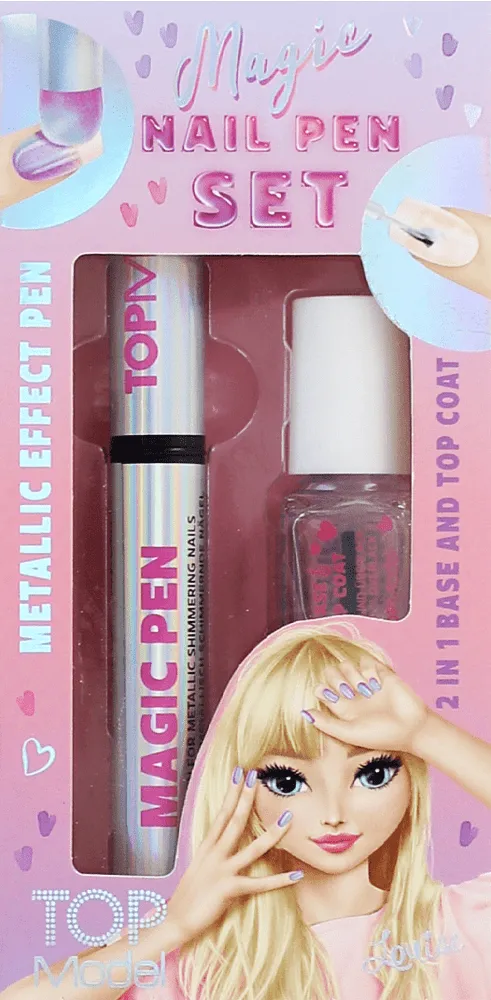 Kids nail set "Top Model" 2 pcs