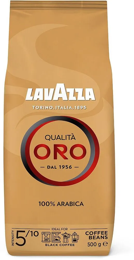Coffee beans "Lavazza Qualita Oro" 500g