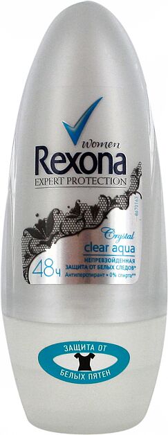Antiperspirant roll-on "Rexona Aqua" 50ml