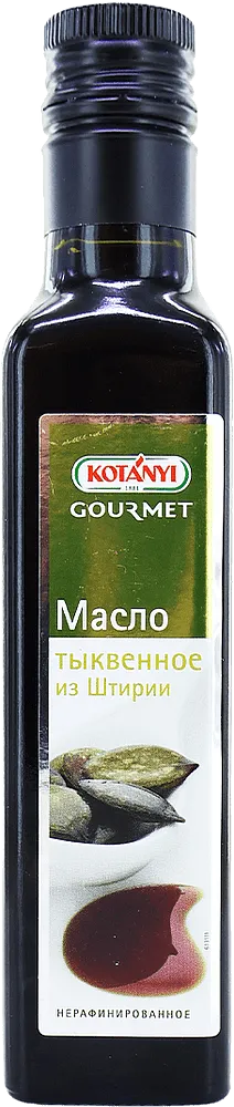 Pumpkin oil "Kotanyi Gourmet" 250ml
