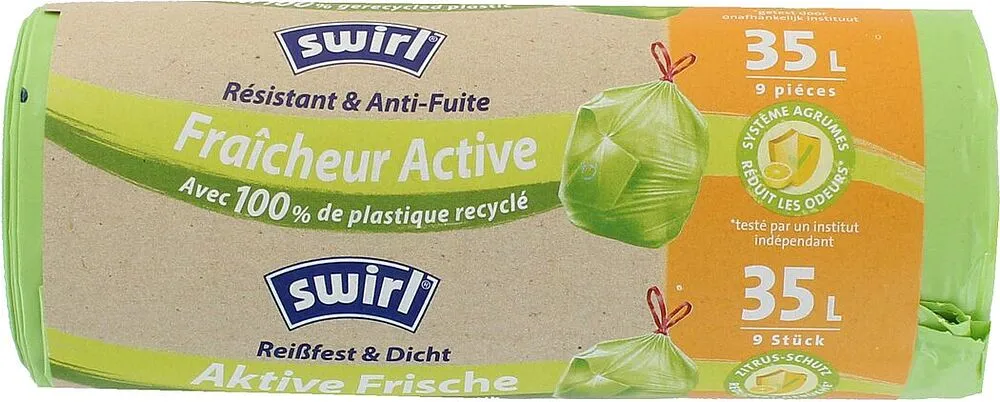 Garbage bags "Swirl" 35l
