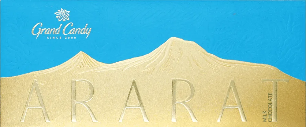 Milk chocolate bar "Grand Candy Ararat" 90g

