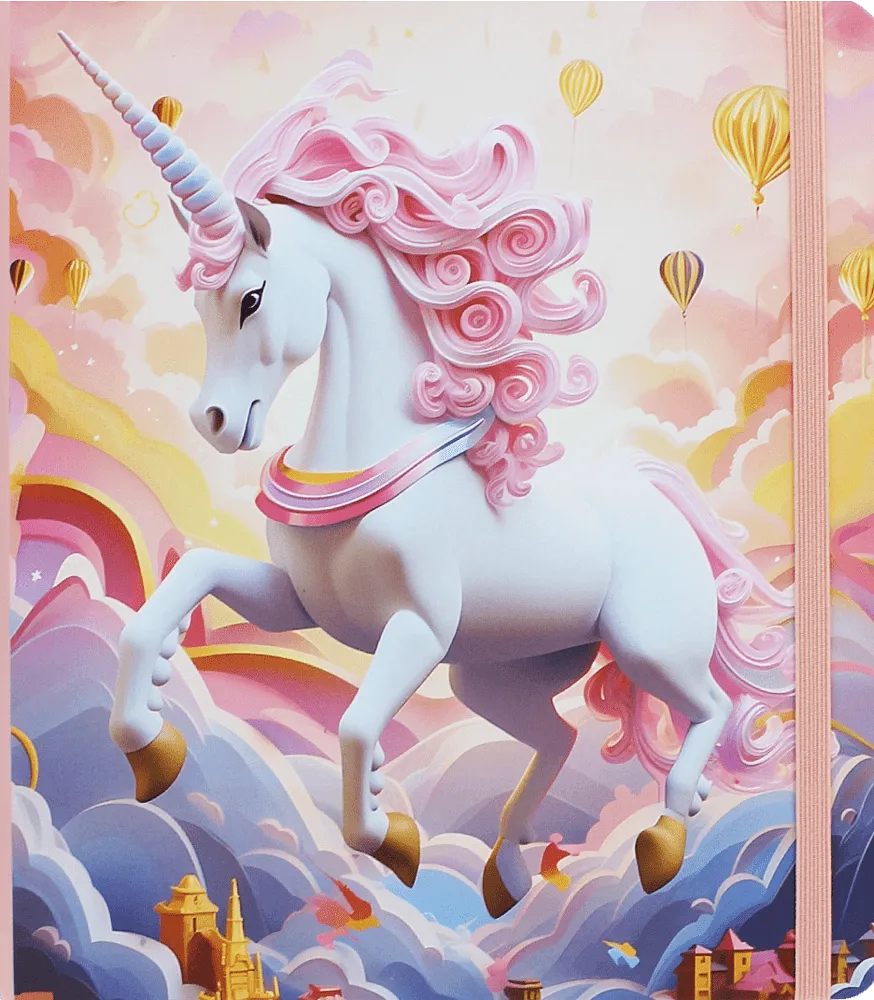Notebook "Unicorn" 80 sheets
