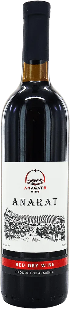 Red wine "Anarat Aragats" 0.75l 