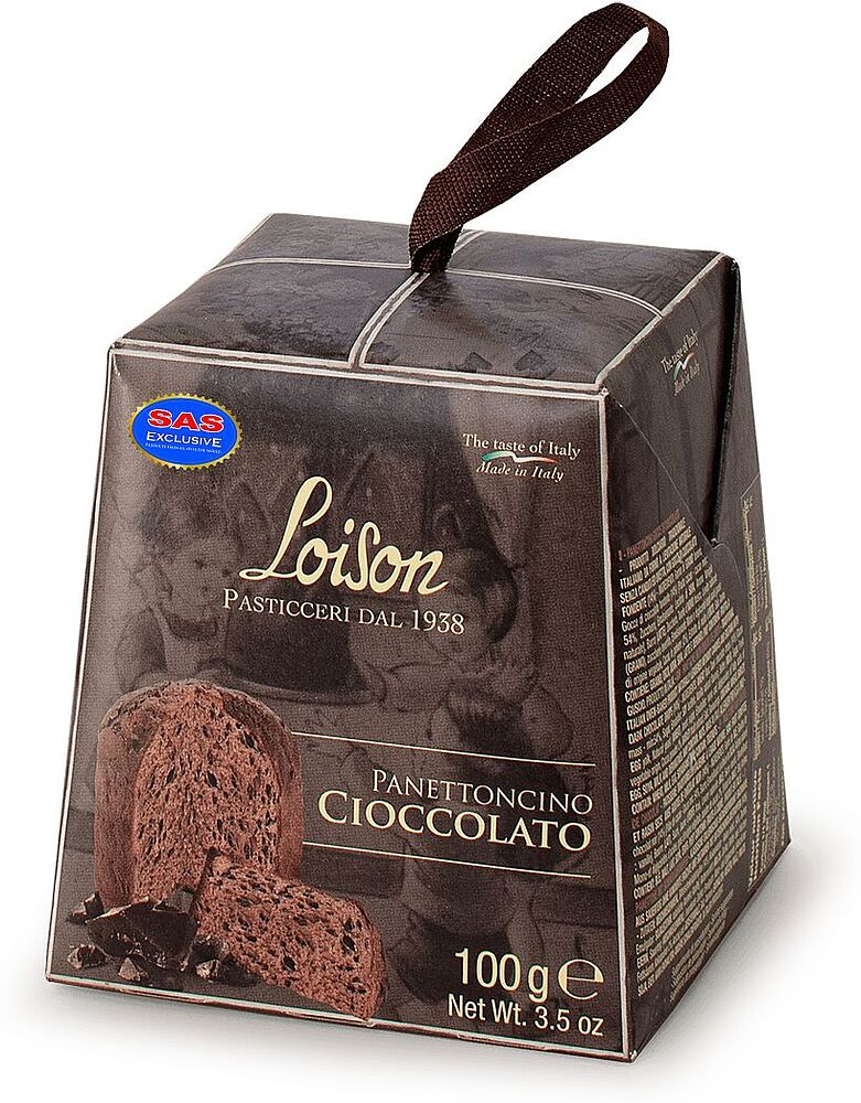 Easter bread "Loison Panettoncino Cioccolato" 100g