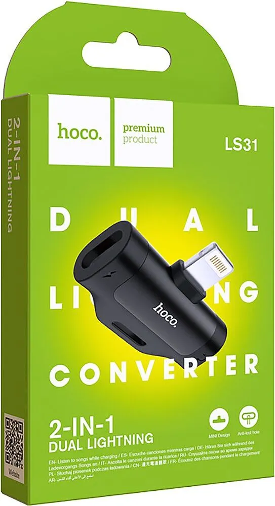 Adaptador "Hoco LS31 Dual Lightning Apple"