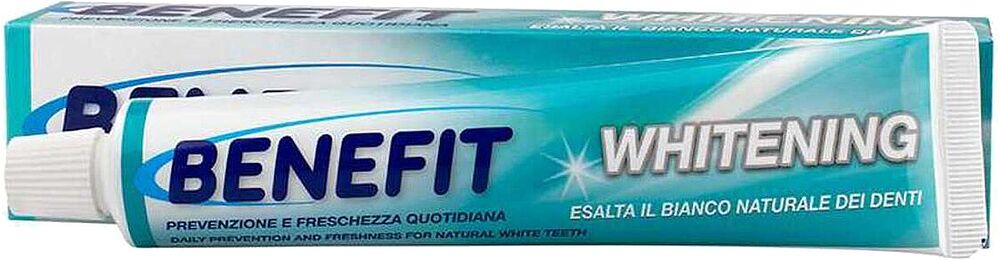 Ատամի մածուկ «Benefit Whitening» 75մլ
