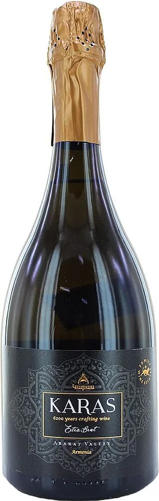 Sparkling wine "Karas" 0.75l