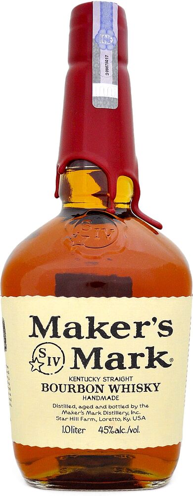 Whiskey "Maker's Mark Bourbon" 1l 