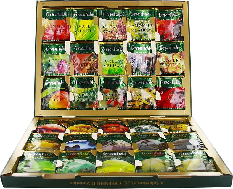 Tea collection "Greenfield Premium" 208.4g