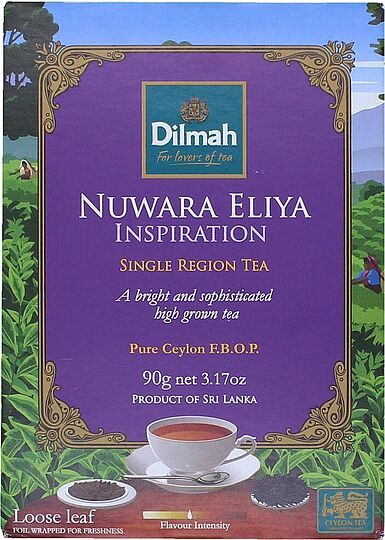 Թեյ սև «Dilmah Nuwara Eliya inspiration» 90գ