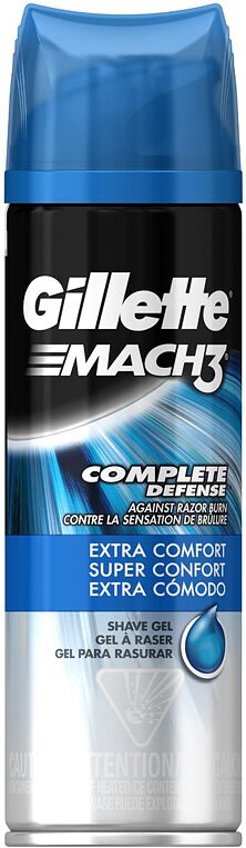 Гель для бритья "Gillette Mach 3" 200мл 