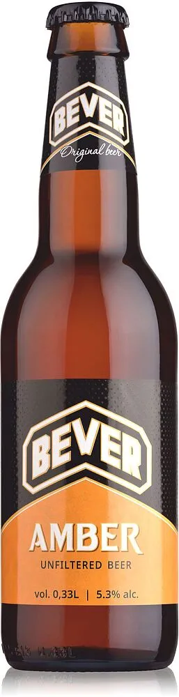 Beer "Bever Amber" 0.33l
