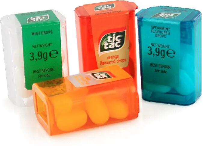 Սառնաշաքար «Tic Tac» 3.9գ, 1 հատ