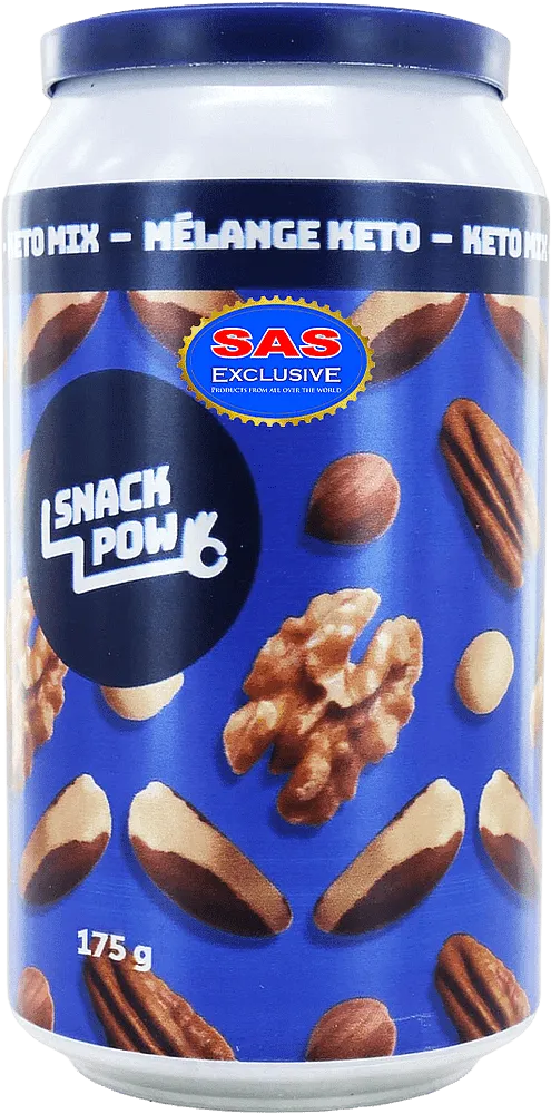 Ընկույզների խառնուրդ «Snack Pow Keto Mix» 175գ