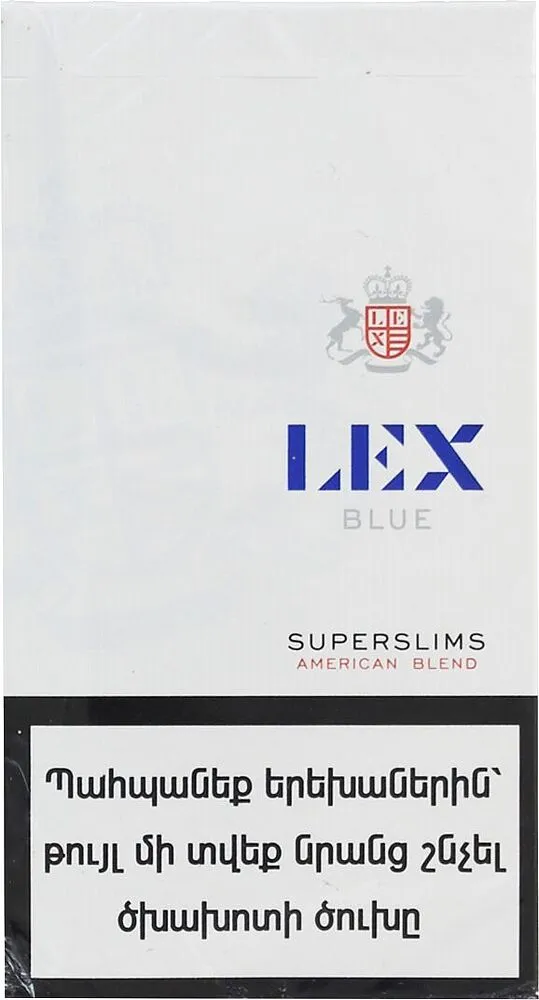 Cigarettes "LEX Super Slims Blue"