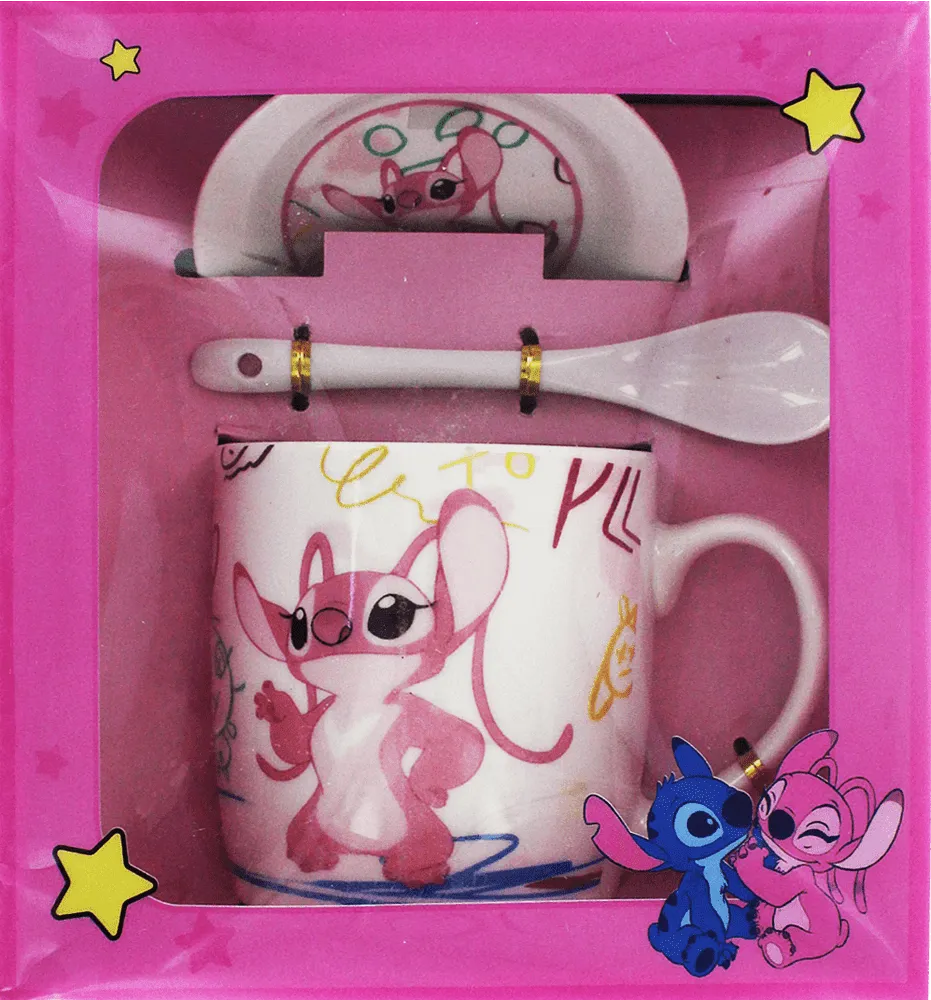Kid's tableware set "Lilo & Stitch" 3 pcs
