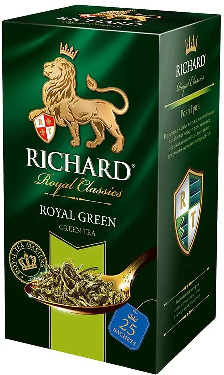 Green tea "Richard Royal Green" 25×2g