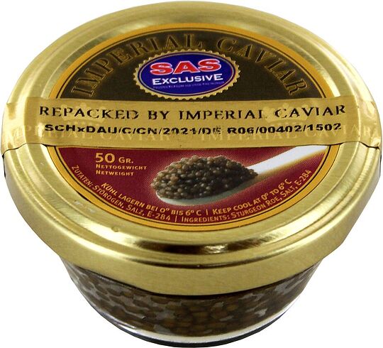 Ձկնկիթ սև «Imperial Caviar» 50գ