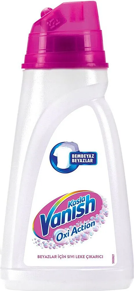 Пятновыводитель и отбеливатель "Vanish Oxi Action" 1л 