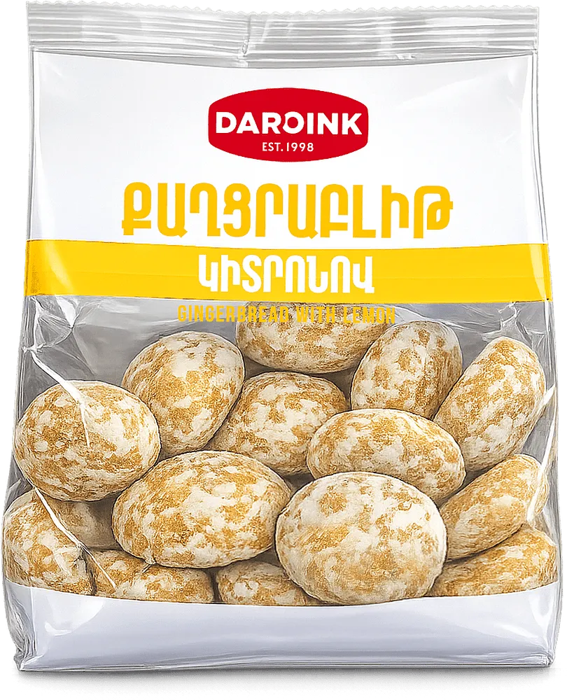 Քաղցրաբլիթ կիտրոնով «Դարոյնք» 300գ
