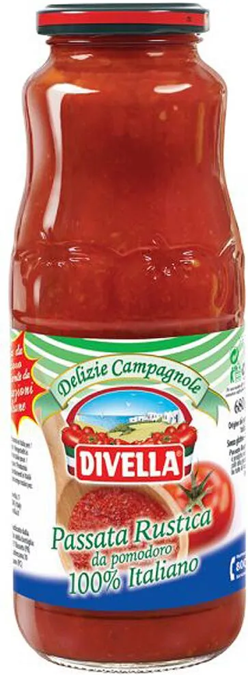 Соус томатный "Divella Passata Rustica" 680г
