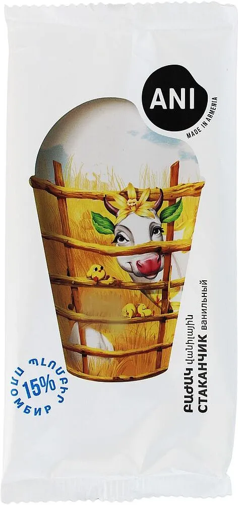 Vanilla ice-cream "Ani" 75g
